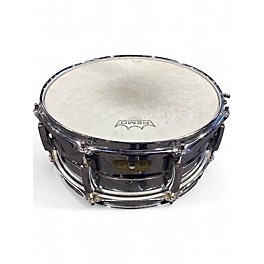 Used Pearl 13X6 Sensitone Snare CUSTOM ALLOY STEEL SILVER Drum