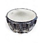 Used Pearl 13X6 Sensitone Snare CUSTOM ALLOY STEEL SILVER Drum