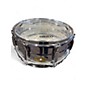 Used Pearl 13X6 Sensitone Snare CUSTOM ALLOY STEEL SILVER Drum