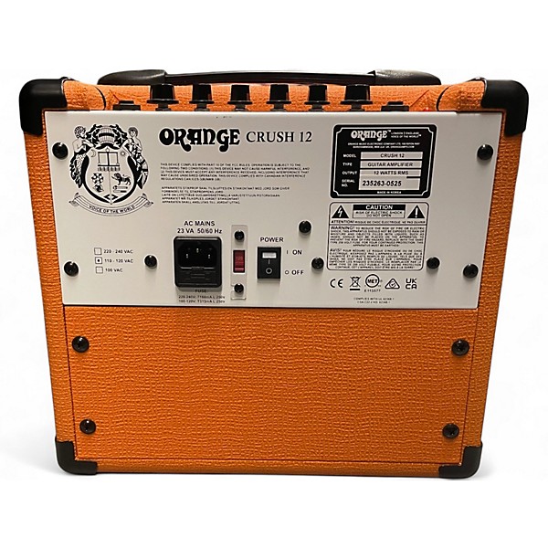 Used Orange Amplifiers CR12L 12W 1X6 Guitar Combo Amp