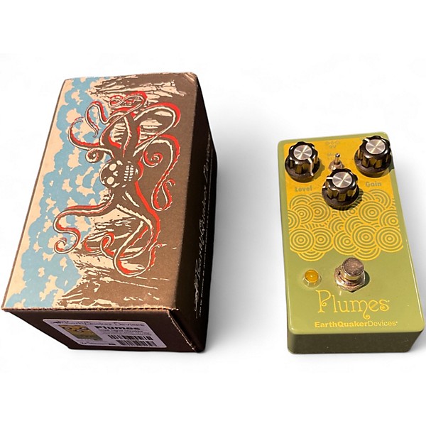 Used EarthQuaker Devices Plumes Small Signal Shredder Overdrive Effect Pedal