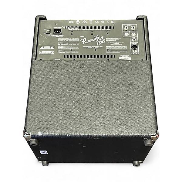 Used Fender Rumble V3 100W 1x12 Bass Combo Amp