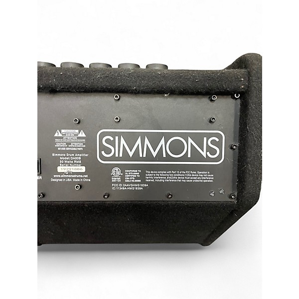 Used Simmons DA50 50W Drum Amplifier