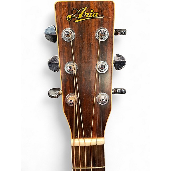Used Aria WJ300 Natural Acoustic Guitar