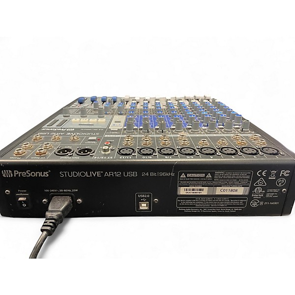 Used PreSonus AR12 USB Powered Mixer