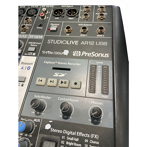 Used PreSonus AR12 USB Powered Mixer