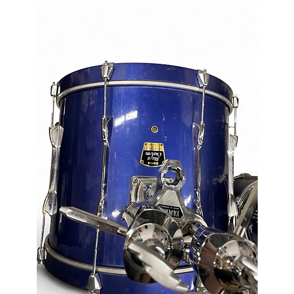 Used Yamaha 5 Piece STAGE CUSTOM ADVANTAGE INDIGO BLUE Drum Kit