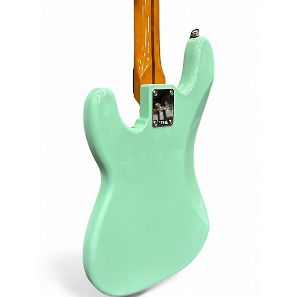 Used Squier Classic Vibe 1970S Precision Bass Surf Green Electric Bass Guitar