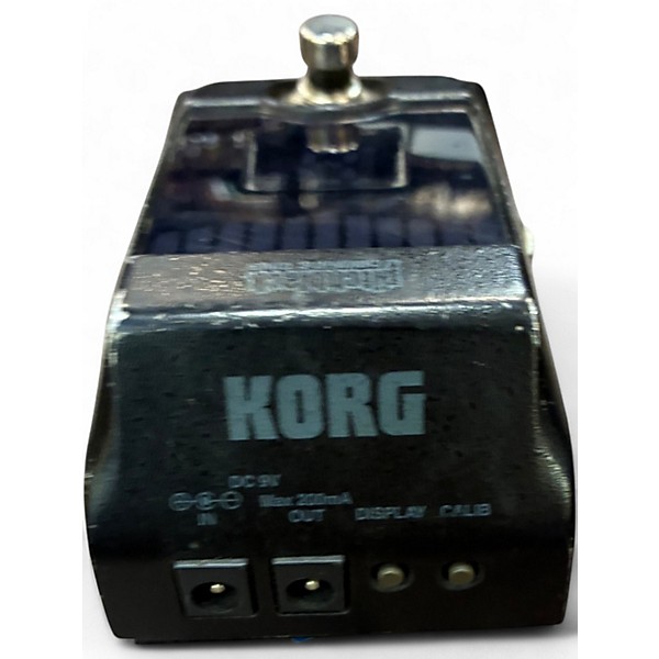 Used KORG PB01 Pitchblack Chromatic Tuner Pedal