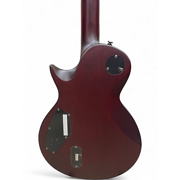 Used ESP EC401QM Red Solid Body Electric Guitar