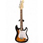 Used Squier STRAT 2 Tone Sunburst Solid Body Electric Guitar thumbnail