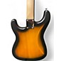 Used Squier STRAT 2 Tone Sunburst Solid Body Electric Guitar