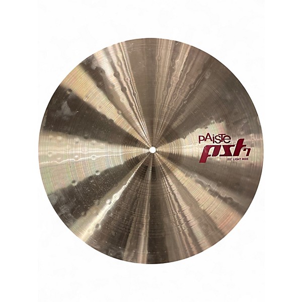 Used Paiste 20in PST7 Ride Cymbal