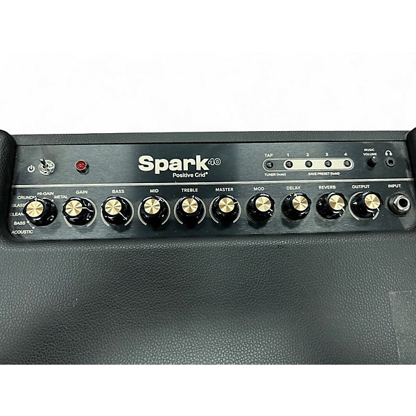 Used Positive Grid Spark 40 Guitar Combo Amp