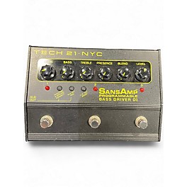 Used Tech 21 Sansamp PBDR Bass Driver DI Bass Effect Pedal