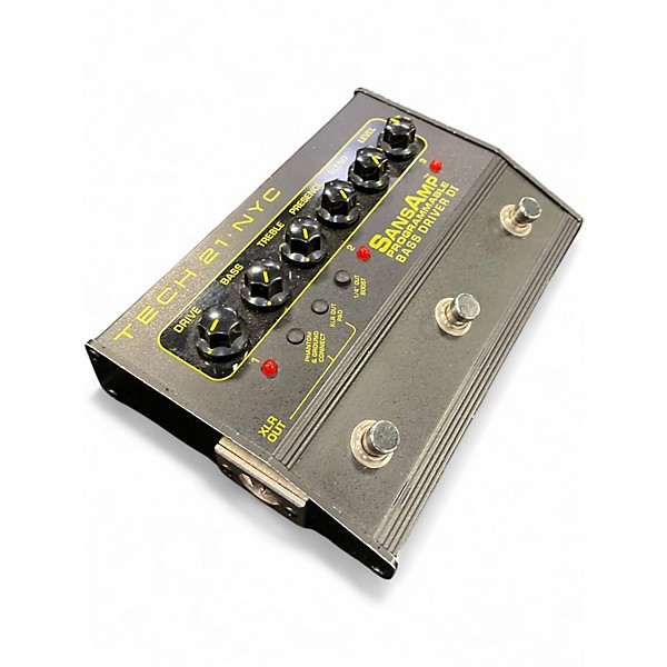Used Tech 21 Sansamp PBDR Bass Driver DI Bass Effect Pedal