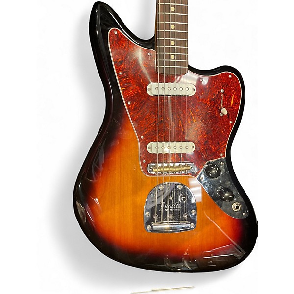 Used Fender PLAYER 2 JAGUAR 2 Color Sunburst Solid Body Electric Guitar