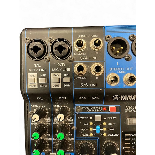 Used Yamaha MG06X Unpowered Mixer