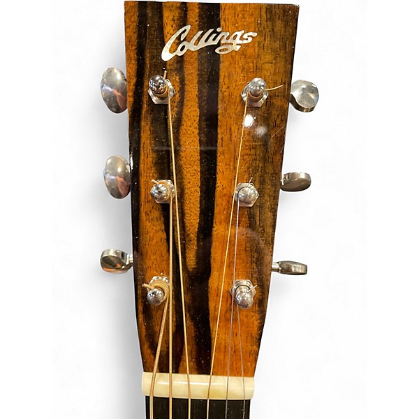 Used 2020 Collings D2 CUSTOM (MACCASSAR BACK AND SIDES) Natural Acoustic Guitar