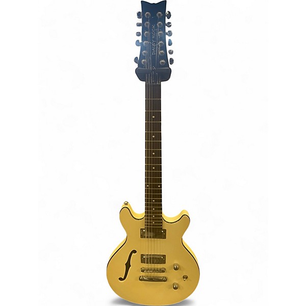 Used Daisy Rock RETRO-H 12ST Olympic Pearl Hollow Body Electric Guitar