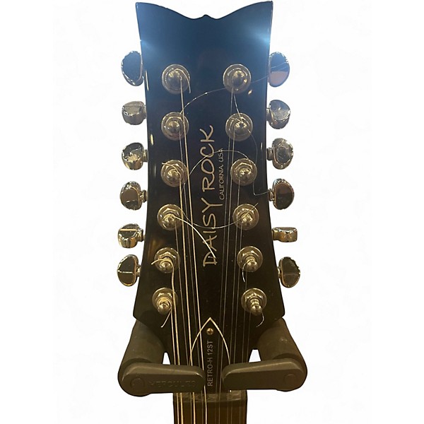 Used Daisy Rock RETRO-H 12ST Olympic Pearl Hollow Body Electric Guitar