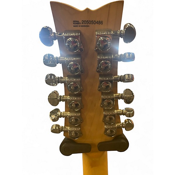 Used Daisy Rock RETRO-H 12ST Olympic Pearl Hollow Body Electric Guitar
