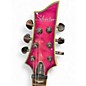 Used Schecter Guitar Research Omen Extreme 6 Magenta Solid Body Electric Guitar