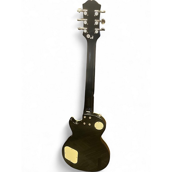 Used 2022 Epiphone POWER PLAYERS LES PAUL Black Solid Body Electric Guitar