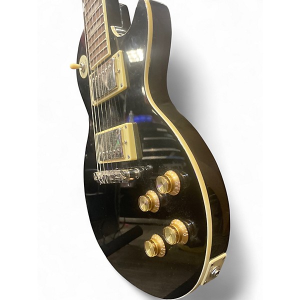Used 2022 Epiphone POWER PLAYERS LES PAUL Black Solid Body Electric Guitar