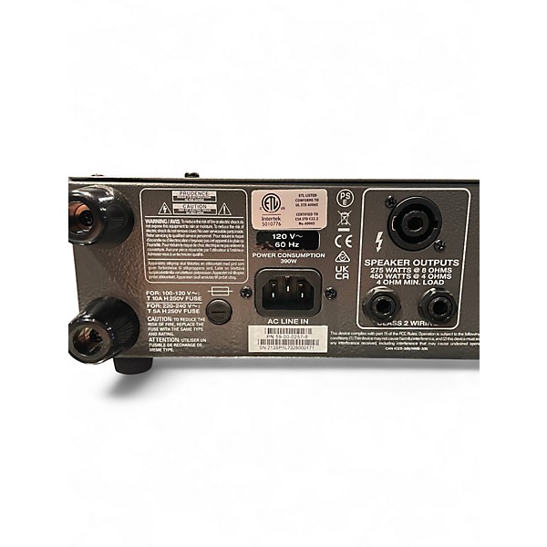 Used Ampeg SVT3PRO 450W Bass Amp Head