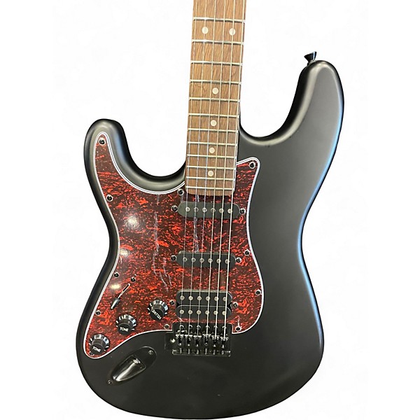 Used Harley Benton ST20 Left Handed black Solid Body Electric Guitar