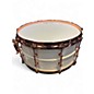 Used Ludwig 6.5in Polar-Phonic Brass Snare Drum With Copper Hardware Polar White Drum thumbnail