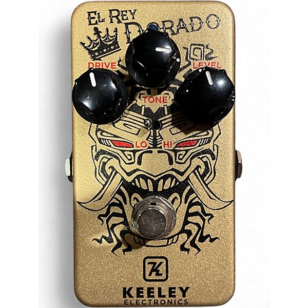 Used Keeley EL REY DORADO OVERDRIVE Effect Pedal