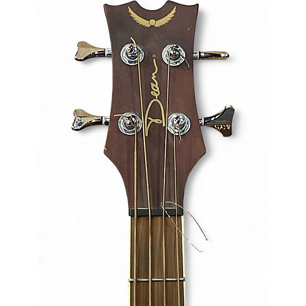 Used Dean EABC Natural Acoustic Bass Guitar