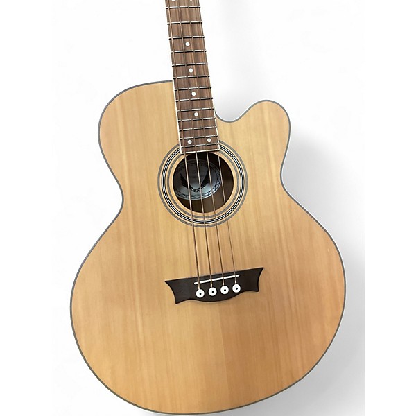 Used Dean EABC Natural Acoustic Bass Guitar
