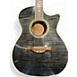 Used Crafter Guitars ATE70CEQ Green Acoustic Electric Guitar