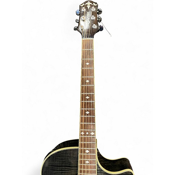 Used Crafter Guitars ATE70CEQ Green Acoustic Electric Guitar