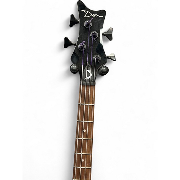 Used Dean Edge 4 String Natural Electric Bass Guitar