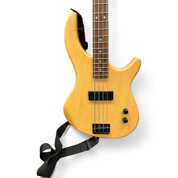 Used Dean Edge 4 String Natural Electric Bass Guitar