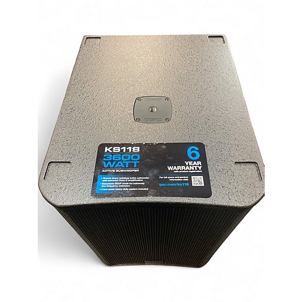 Used QSC KS118 Powered Subwoofer
