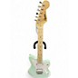 Used Squier Mini Jazzmaster HH Seafoam Green Solid Body Electric Guitar thumbnail