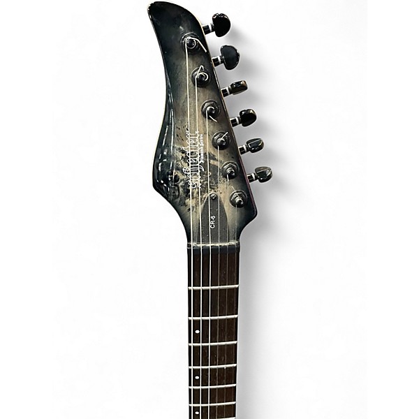 Used Schecter Guitar Research CR-6 CHARCOAL BURST Solid Body Electric Guitar