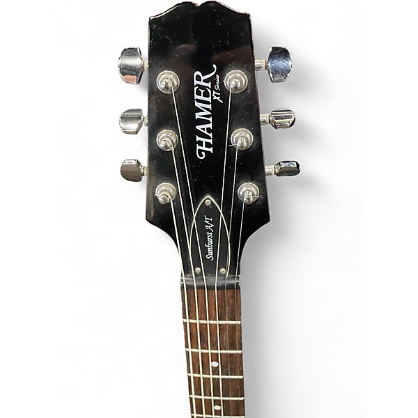 Used Hamer XT SERIES A/T 2 Color Sunburst Solid Body Electric Guitar