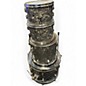 Used Reuther 4 Piece reuther Silver Oyster Pearl Drum Kit