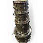 Used Reuther 4 Piece reuther Silver Oyster Pearl Drum Kit