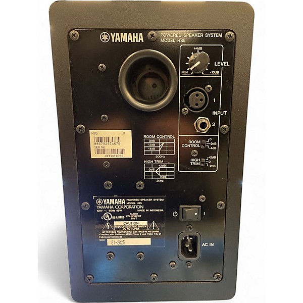 Used Yamaha HS5 Pair Powered Monitor
