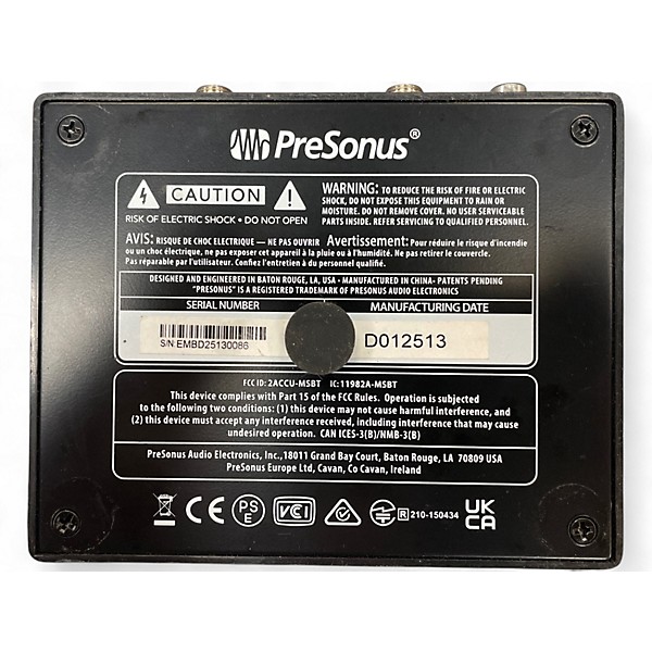 Used PreSonus Micro Station BT