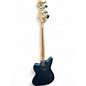 Used Squier Vintage Modified Jaguar Bass Blue Electric Bass Guitar