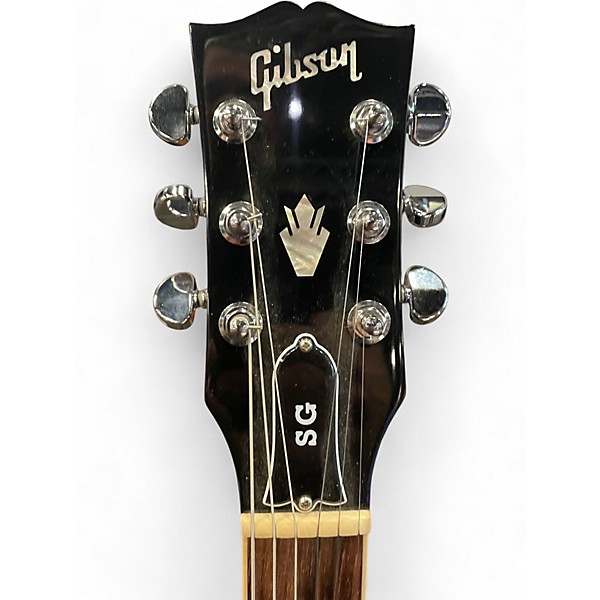 Used Gibson SG Standard Ebony Solid Body Electric Guitar