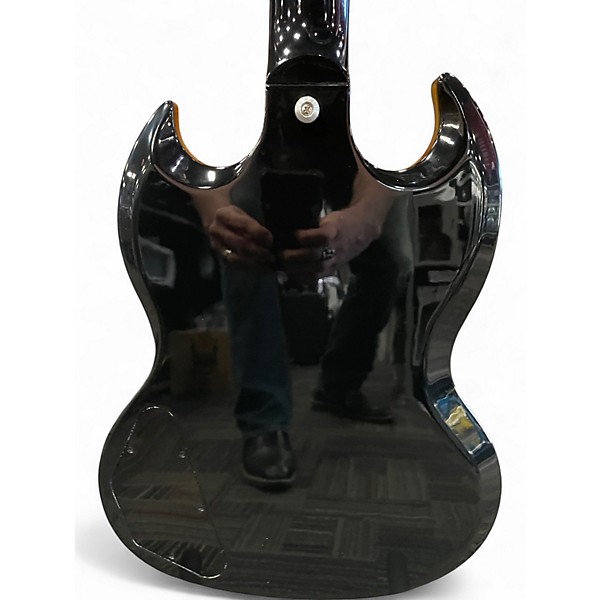 Used Gibson SG Standard Ebony Solid Body Electric Guitar